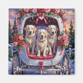 Great Pyrenees Hond Valentijnsdag Magneet (Voorkant)