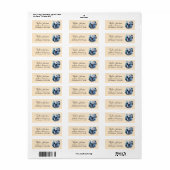 Great Pyrenees-honden retouradreslabel Etiket (Full Sheet)