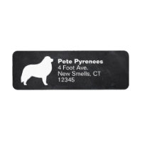 Great Pyrenees Hondenras Silhouette Return-adres