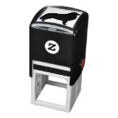 Great Pyrenees Hondenras Silhouette Zelfinktende Stempel (Product)