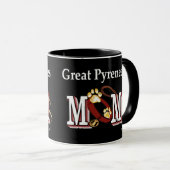 Great Pyrenees MOM Gifts Mok (Voorkant rechts)