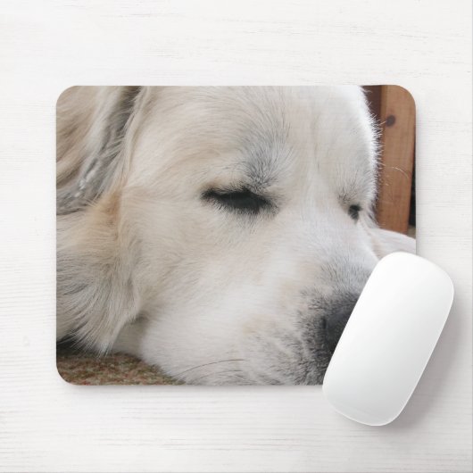 GREAT PYRENEES MOUSEPAD MUISMAT (Met muis)