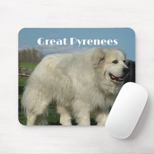Great Pyrenees Muismat (Met muis)