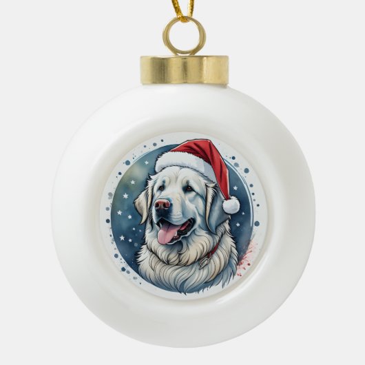 Great Pyrenees Ornament (Voorkant)