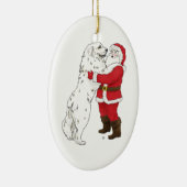Great Pyrenees Santa Ornament (Rechts)