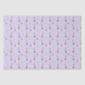 Great Pyrenees Tissue Paper in Purple Tissuepapier (Voorkant)