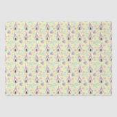 Great Pyrenees Tissue Paper in Yellow Tissuepapier (Voorkant)
