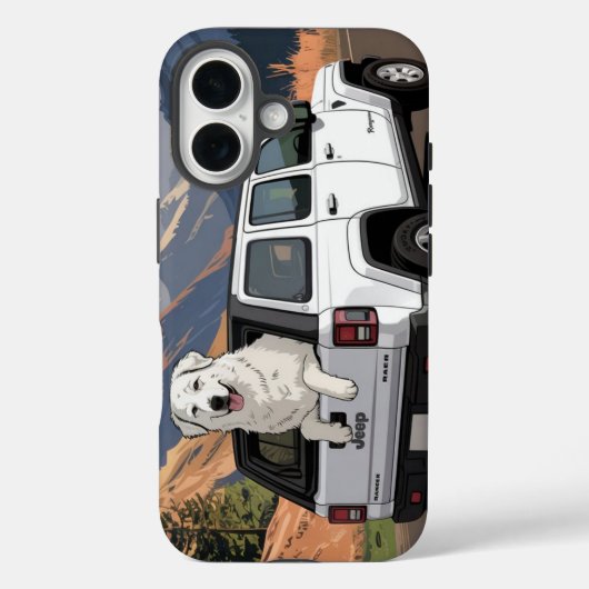 Great Pyrenees trip Case-Mate iPhone Case (Achterkant)