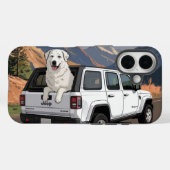 Great Pyrenees trip Case-Mate iPhone Case (Achterkant (horizontaal))