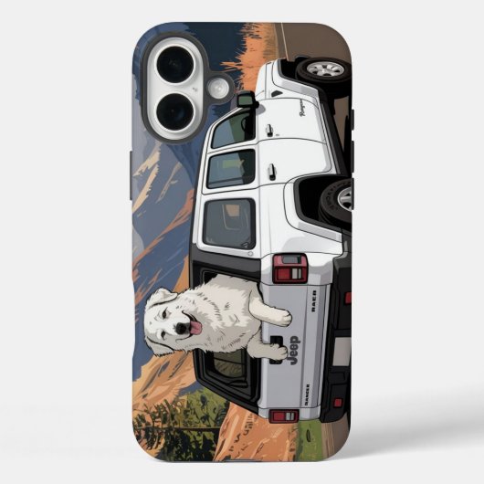 Great Pyrenees trip Case-Mate iPhone Case (Achterkant)