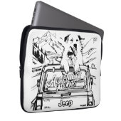 Great Pyrenees trip Laptop Sleeve (Voorkant Rechts)