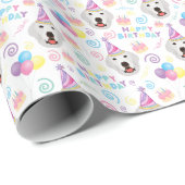 Great Pyrenees Wrapping Paper Cadeaupapier (Rol Hoek)