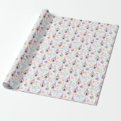 Great Pyrenees Wrapping Paper White Cadeaupapier (Uitgerold)