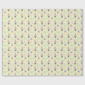 Great Pyrenees Wrapping Paper Yellow Cadeaupapier (Vlak)