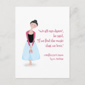 Great Quotations_Dance Briefkaart (Voorkant)