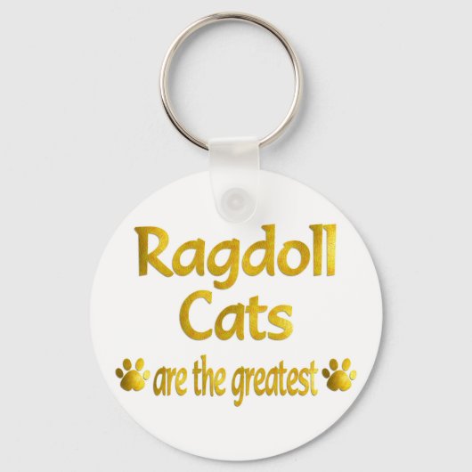 Great Ragdoll Sleutelhanger (Voorkant)