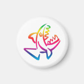 great rainbow shark magneet (Voorkant)