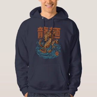 Great Ramen Dragon van Kanagawa Hoodie
