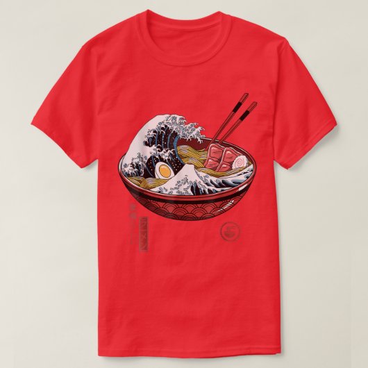 Great Ramen Wave 404 T-shirt (Design voorkant)