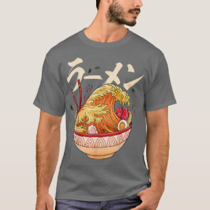 Great Ramen Wave of Kanagawa - Japanse noedels Ud T-shirt