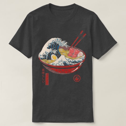 Great Ramen Wave TShirt (Design voorkant)
