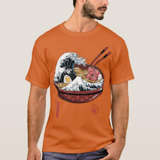 Great Ramen Wave White T-shirt
