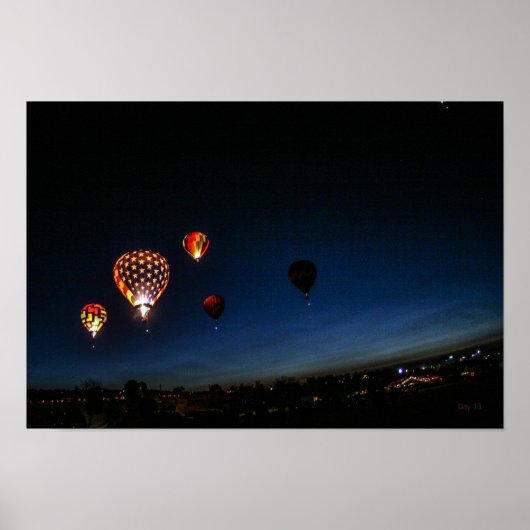 Great Reno Balloon Race #8 Poster (Voorkant)