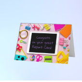 Great Report Card! Student's Congratulations Card Kaart