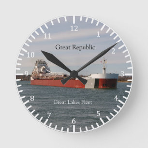 Great Republic clock Ronde Klok