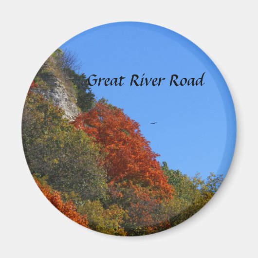 Great River Road Magneet (Voorkant)