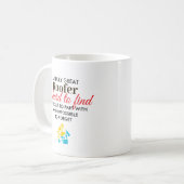 Great Roofer Personalized Name Gift Koffiemok (Voorkant links)