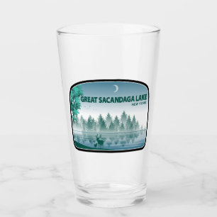 Great Sacandaga Lake New York Herten Glas