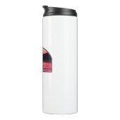 Great Sacandaga Lake New York Red Sunrise Thermosbeker (Geroteerd rechts)