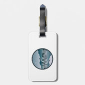 Great Sacandaga Lake New York Reflection Bagagelabel (Achterkant verticaal)