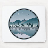 Great Sacandaga Lake New York Reflection Muismat (Voorkant)