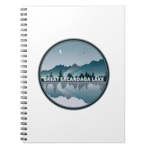 Great Sacandaga Lake New York Reflection Notitieboek