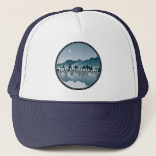 Great Sacandaga Lake New York Reflection Trucker Pet