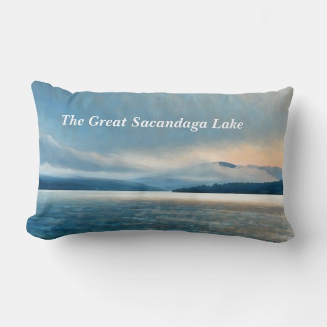 Great Sacandaga Lake Pillow Kussen (Voorkant)
