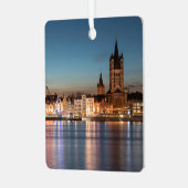 Great Saint Martin Church Keulen Metalen Ornament (Voorkant links)