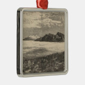 Great Salt Lake Desert Metalen Ornament (Rechts)
