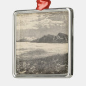 Great Salt Lake Desert Metalen Ornament (Links)
