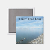 Great Salt Lake Magneet (Voorkant / Achterkant)