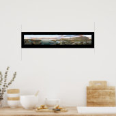 Great Salt Lake Panorama Poster (Keuken)