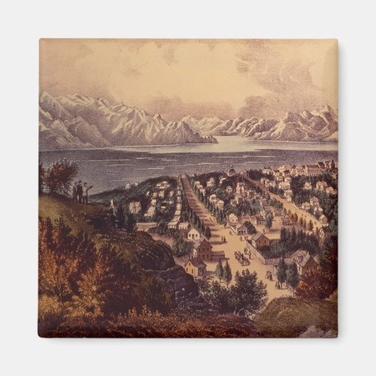 Great Salt Lake, Utah Magneet (Voorkant)