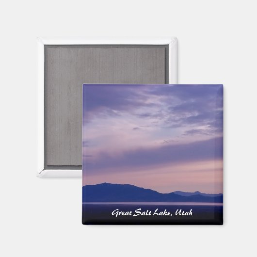 Great Salt Lake, Utah Magneet (Voorkant / Achterkant)