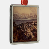Great Salt Lake, Utah Metalen Ornament (Rechts)
