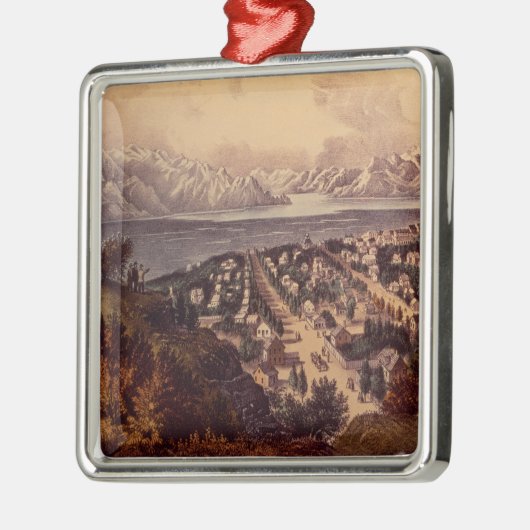 Great Salt Lake, Utah Metalen Ornament (Links)