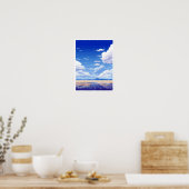 Great Salt Lake Utah Travel  afbeelding Poster (Keuken)