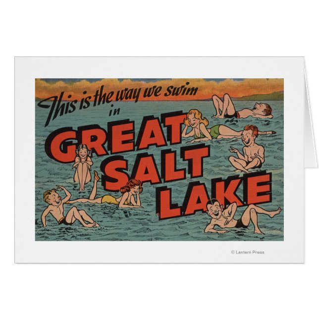 Great Salt Lake, UtahThe Way We SwimUtah (Voorkant Horizontaal)