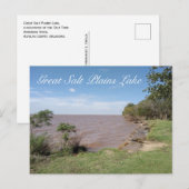 Great Salt Plains Lake, Oklahoma Briefkaart (Voorkant / Achterkant)